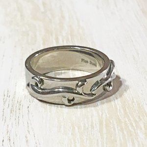 AUTHENTIC BLOOM NYC FANCY SCROLL WORK DESIGN RING SIZE 6